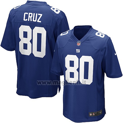 Maglia NFL Game New York Giants Cruz Blu